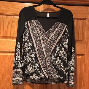Vanity floral blouse